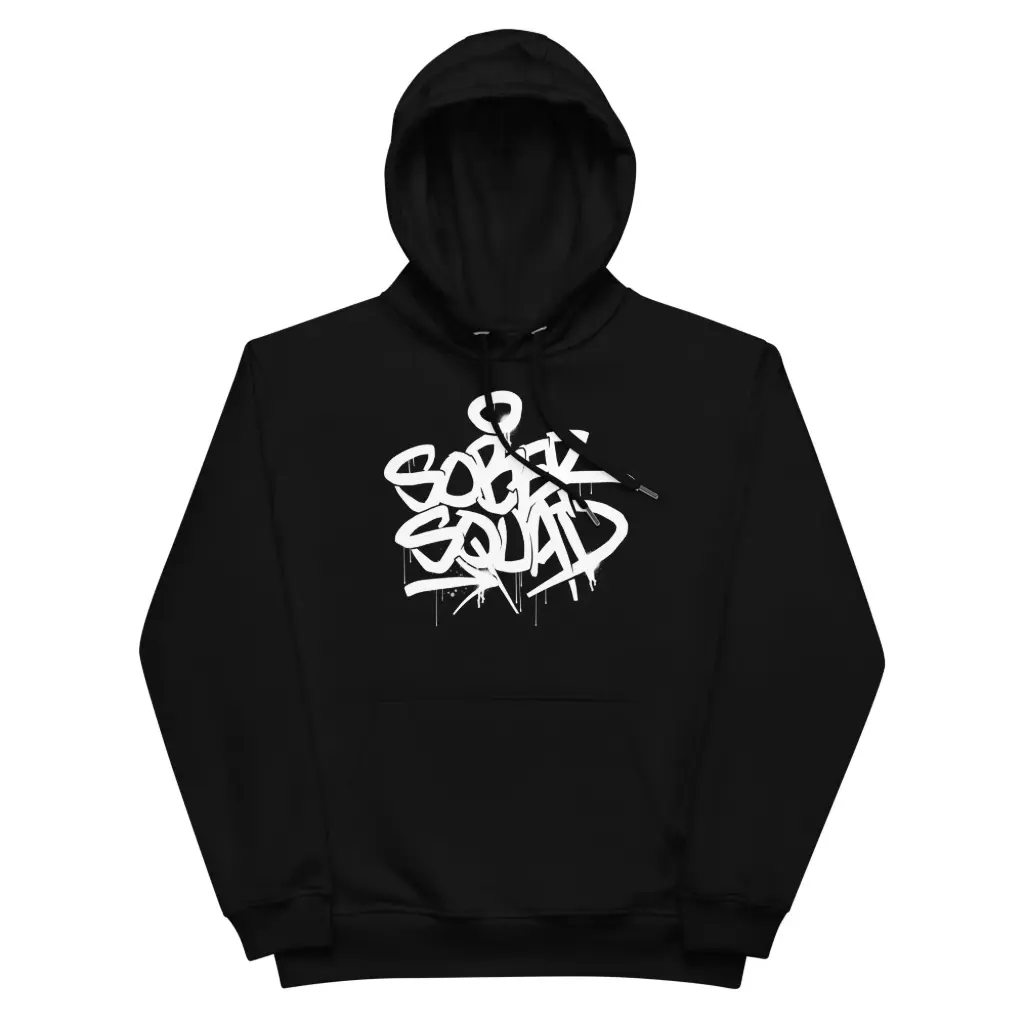 Premium Sober Squad hoodie 